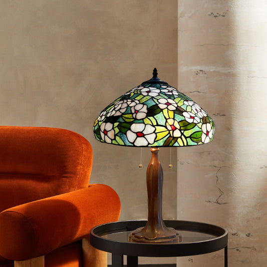 White daffodil Tiffany Lamp 蒂芬妮燈