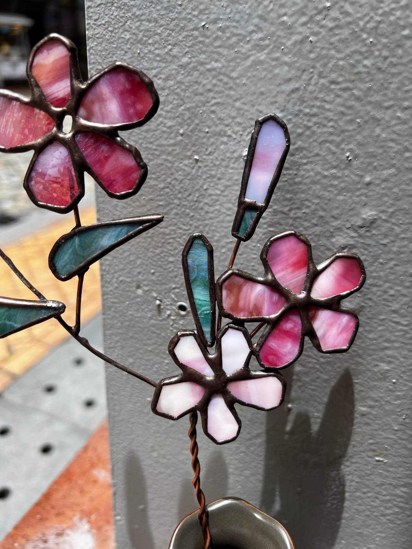 Sakura Flower 鑲嵌玻璃(P)