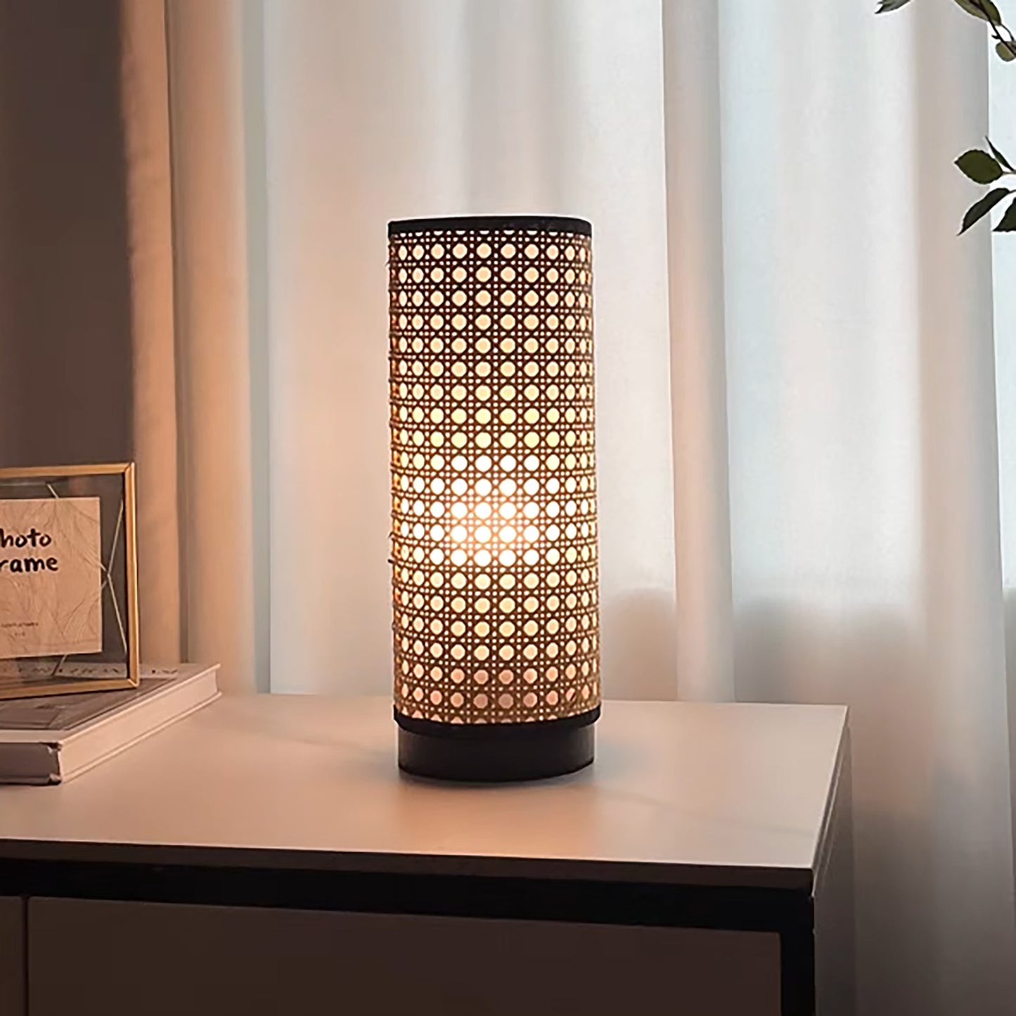 Java Table Lamp 藤編檯燈