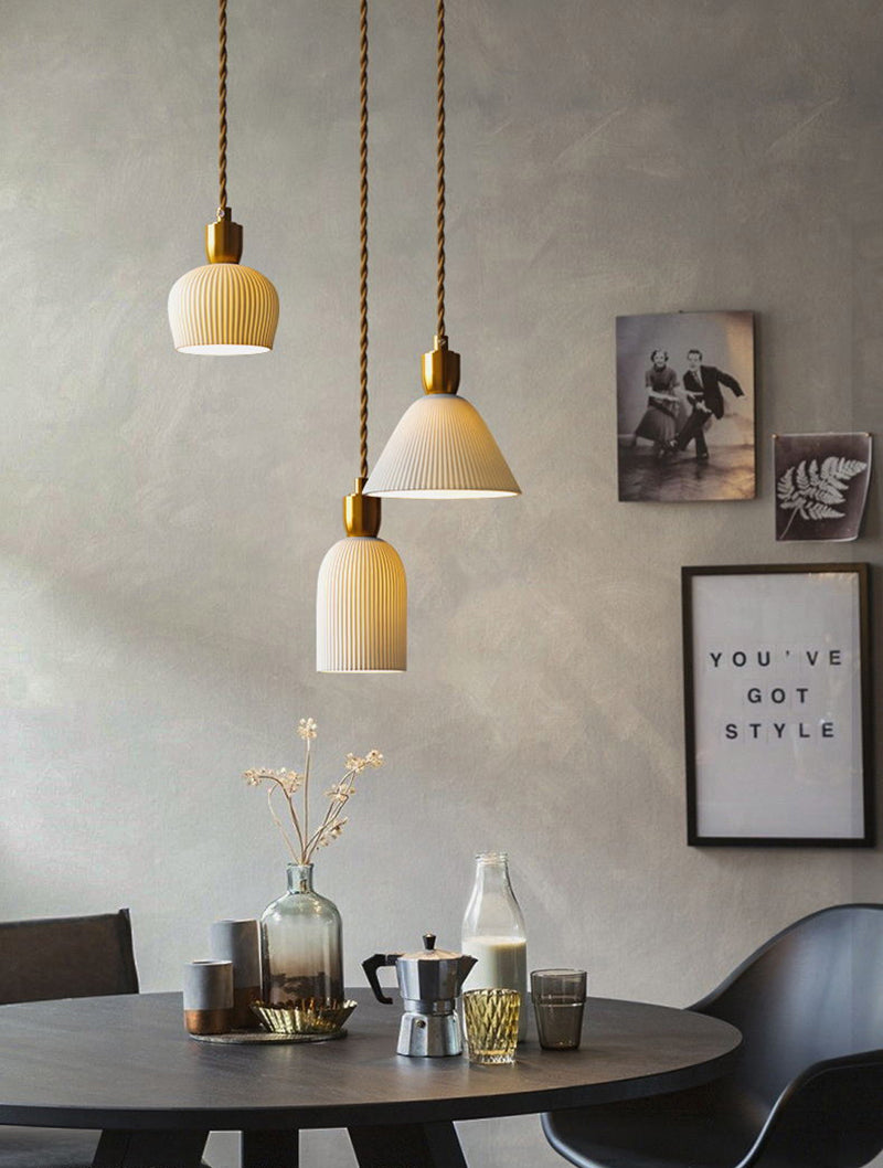 Ceramic Pendant Lighting 英式陶瓷吊燈