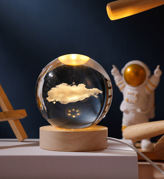水晶球小夜燈系列