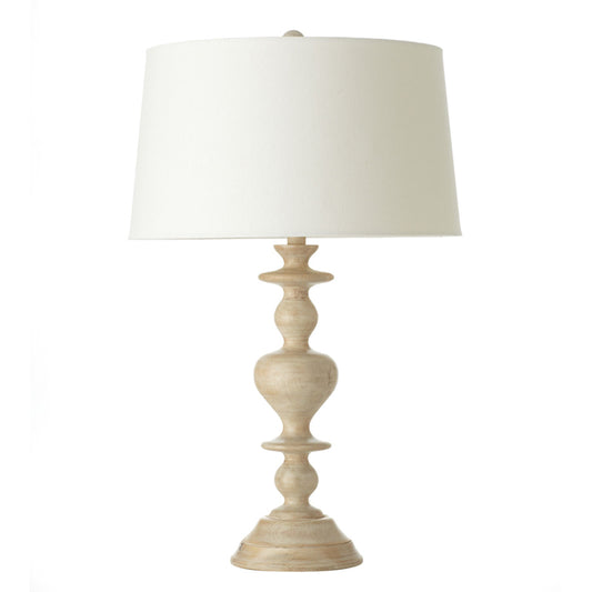 復古仿木紋檯燈