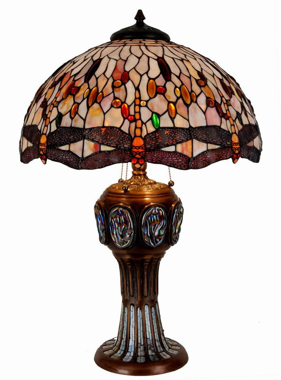Drophead Dragonfly Table Lamp