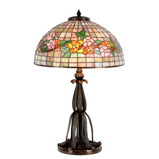 Belted Dogwood Tiffany Lamp C.1910 茱萸花