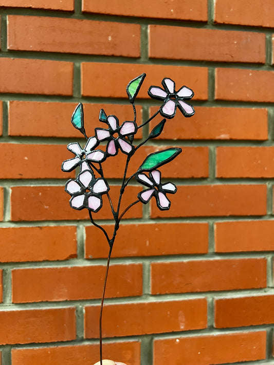 Sakura Flower 鑲嵌玻璃(粉色)