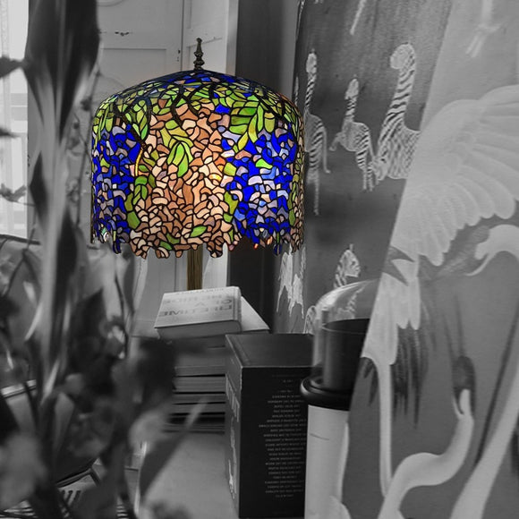 Tiffany Wisteria Table Lamp Tiffany 紫藤桌燈