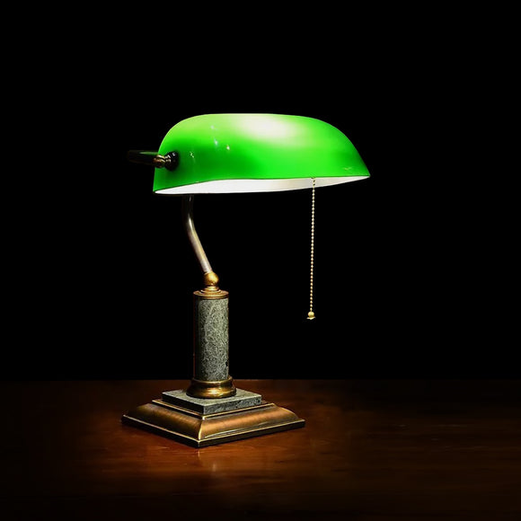 復古銀行燈 / Banker lamp 銅製
