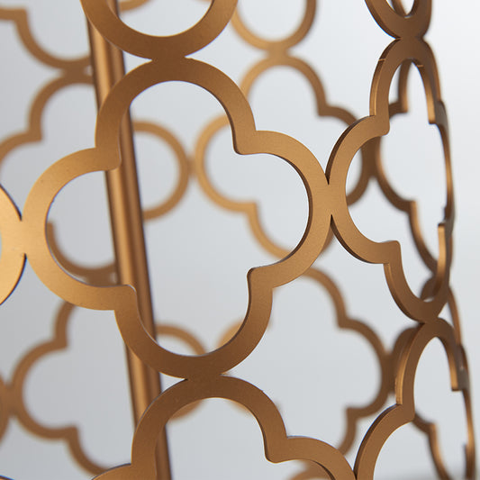 金屬鏤空雕刻美式檯燈