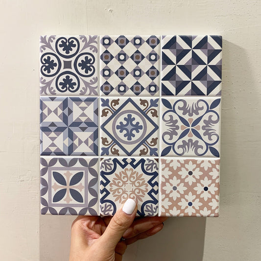 陶瓷隔熱鍋墊-黑白方形